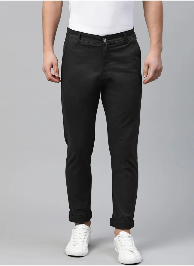 Hubberholme Black Pants For Men