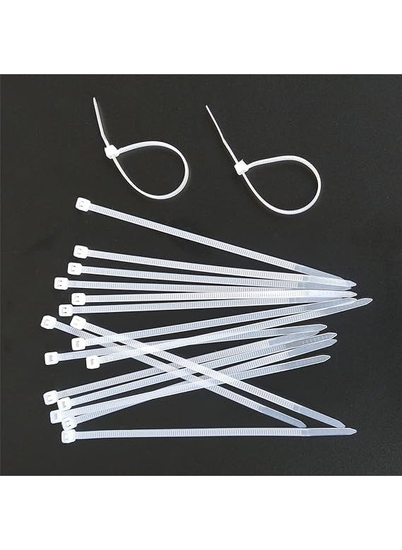 TheMujtaba TheMujtaba Large Zip Ties Heavy Duty Outdoor 4 inch 100 Pack Heavy Duty Zip TiesTensile Strength Outdoor UV ResistantAwnings Tying Branches Bundling of Crops Fixed Water Pipes  - Image 2