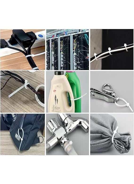TheMujtaba TheMujtaba Large Zip Ties Heavy Duty Outdoor 4 inch 100 Pack Heavy Duty Zip TiesTensile Strength Outdoor UV ResistantAwnings Tying Branches Bundling of Crops Fixed Water Pipes  - Image 5