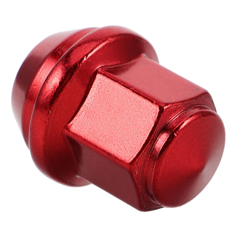Red 14X1 5mm Solid Lug Nut Caps For SUV And Sports Car Heavy Duty Wheel Bolt Covers - Image 2