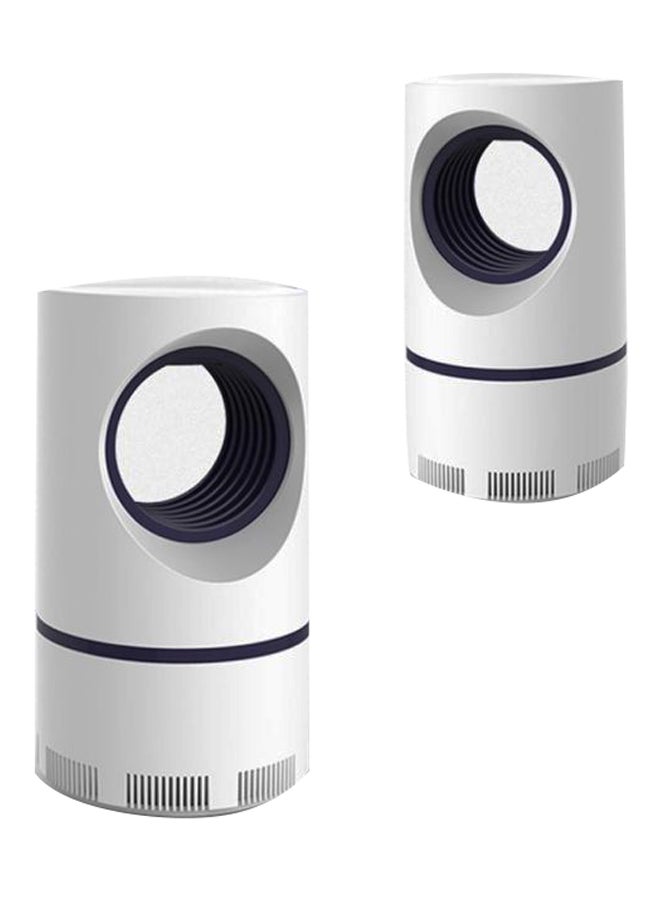 Portable Electronic Mosquito Killer LED Lamp White/Blue