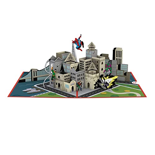Lovepop Marvel’s Spider-Man You're Amazing! Pop Up Card, 5x7 - Pop Up Birthday Card, Spiderman Birthday Card, Superhero Card, Spiderman Funko Pop, Birthday Card for Boy or Grandson - Image 4