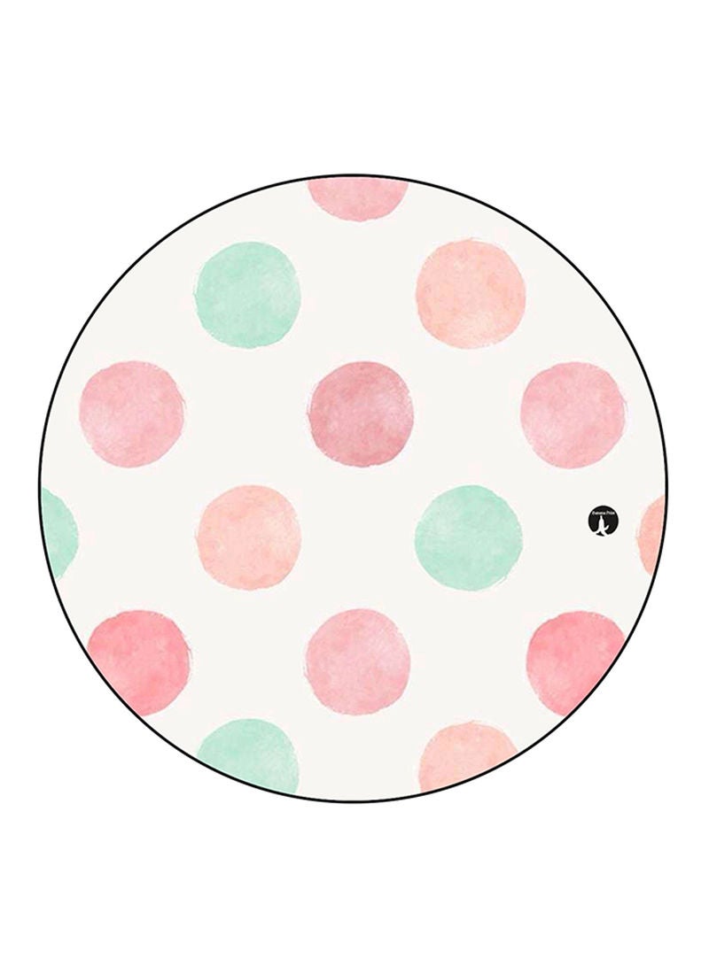 RKN Dots Printed Mouse Pad  Multicolour