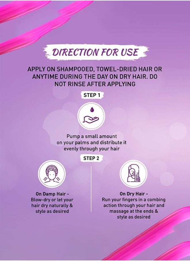 Vatika Naturals - Vatika Naturals Frizz Control Hair Serum | Olive, Almond & Henna | With Anti-Frizz Formula | For Dry & Damaged Hair - 47 ml - Image 1