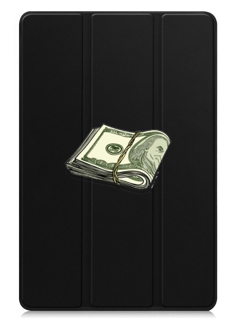 Theodor Protective Flip Case For Apple iPad Pro 11 (2024) With Trifold Stand Auto Wake Sleep Shockproof Cover Cash Sticker - Image 1