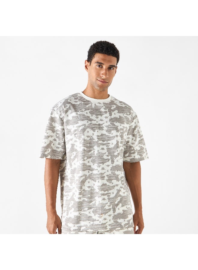 Kappa Printed T-shirt with Crew Neck