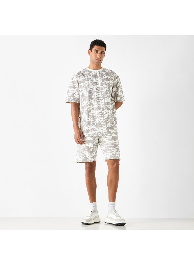 Kappa Printed T-shirt with Crew Neck
