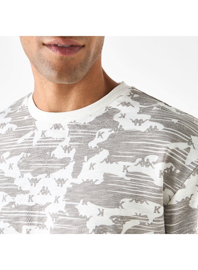 Kappa Printed T-shirt with Crew Neck