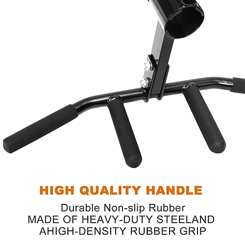 powerfeng T Bar Row Attachment Multi-Grip: T Bar Row Multi-Grip Handle Bar Attachment for 2Inch Olympic Barbell Bar & 1Inch Standard Bar Strength Workout Training - Image 5