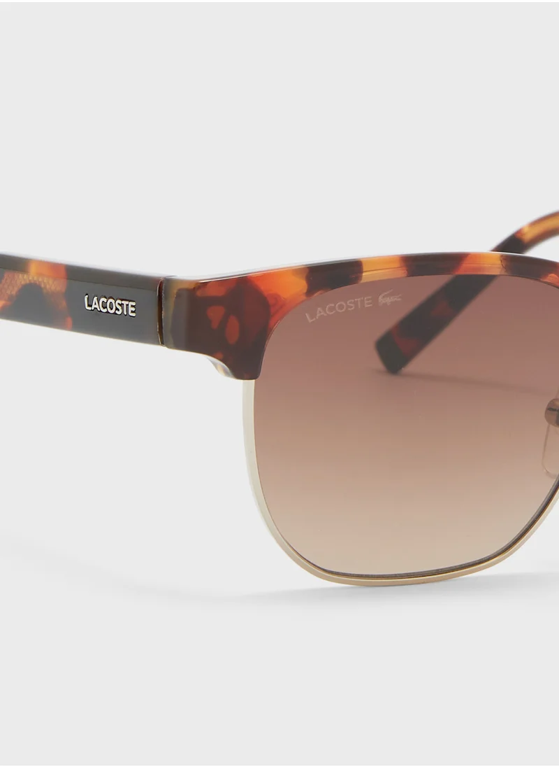 لاكوست Modified Rectangle Sunglasses