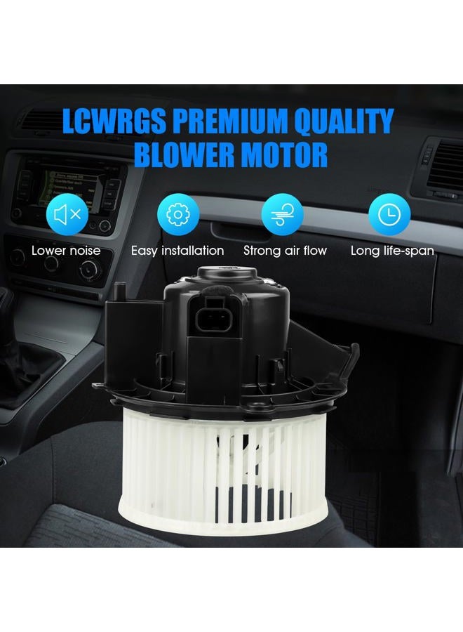 LCWRGS HVAC Blower Motor with Fan Fits for 2007 2008 2009 2010 2011 Chevy Silverado 1500 2500 3500 Traverse GMC Acadia Sierra Saturn Outlook Buick Enclave W/o ATC AC Heater Blower Motor Replaces# 700236 - Image 2