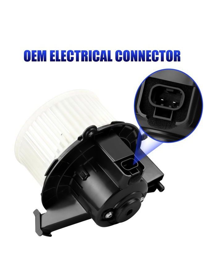 LCWRGS HVAC Blower Motor with Fan Fits for 2007 2008 2009 2010 2011 Chevy Silverado 1500 2500 3500 Traverse GMC Acadia Sierra Saturn Outlook Buick Enclave W/o ATC AC Heater Blower Motor Replaces# 700236 - Image 5