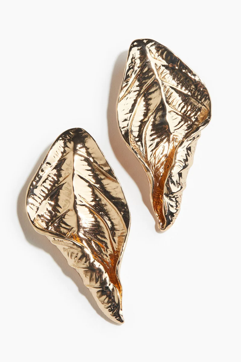 H&M Leaf-shaped earrings