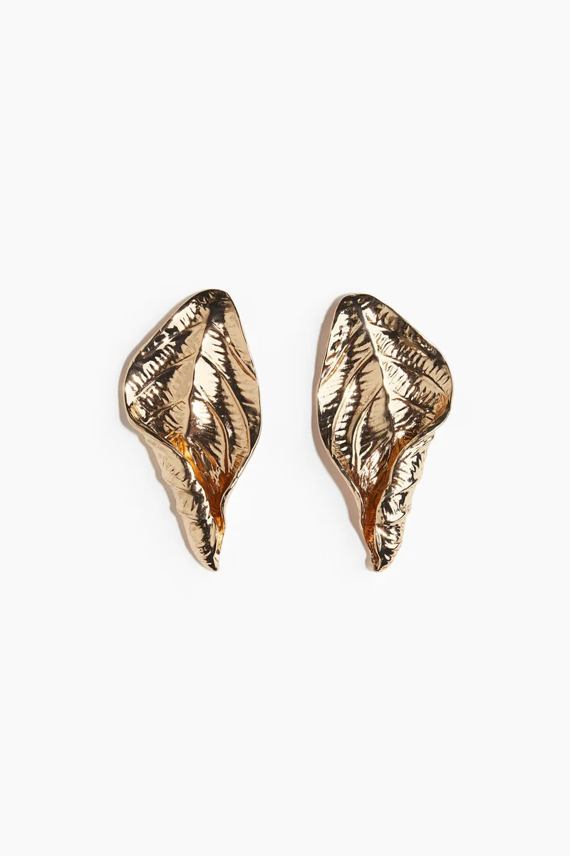 H&M Leaf-shaped earrings