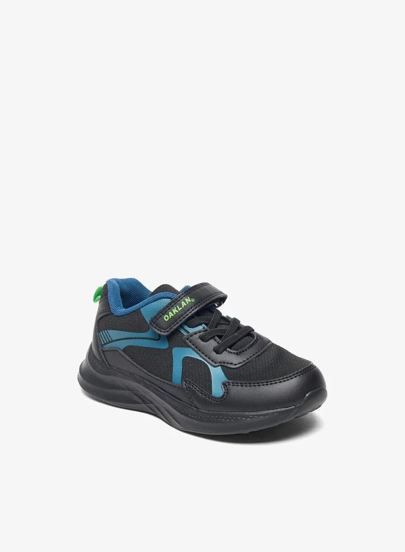 Oaklan by Shoexpress  Panelled Sports Shoes with Hook and Loop Closure for Men | Best Price UAE