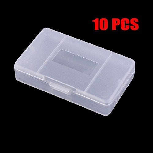 CHILDMORY Clear Protection Game Case Dust Cover for Gameboy Advance GBA Pack 10PCS - Image 1