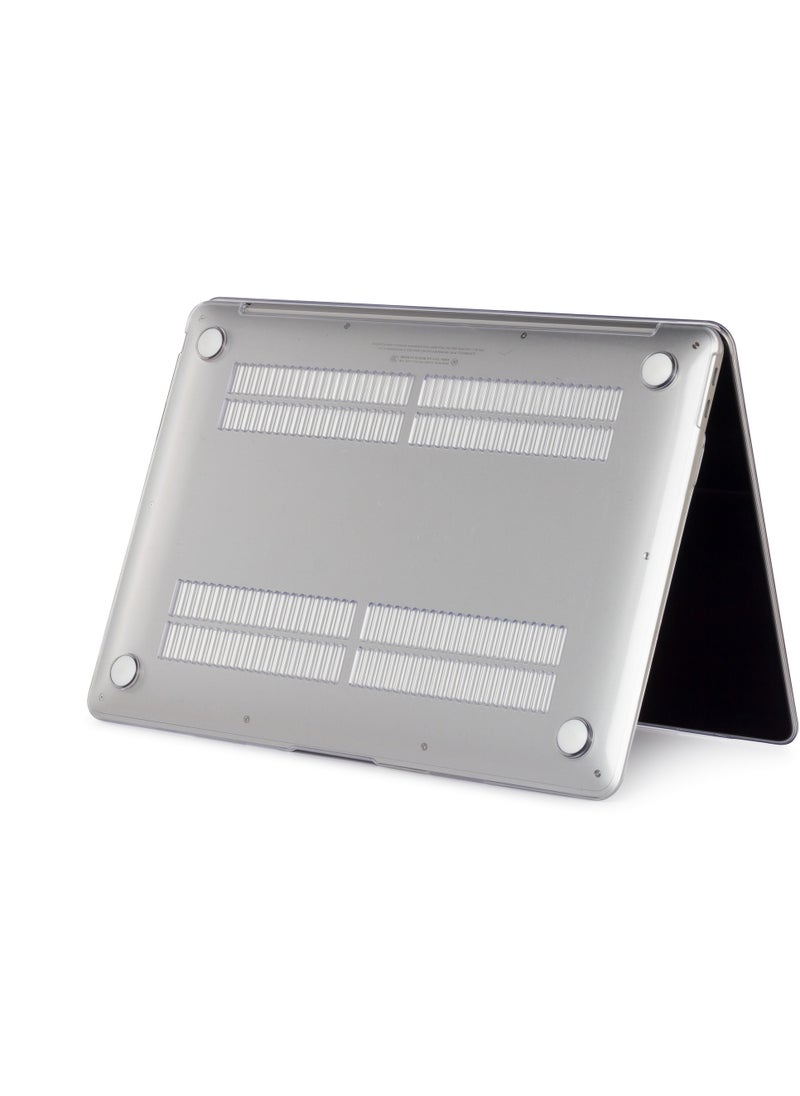 Generic - Carbon fiber Case for new macbook pro 13" - A1706/A1708/A2159/A1989/A2251/A2289/A2338 , Hard Shell Case - Clear - Image 1