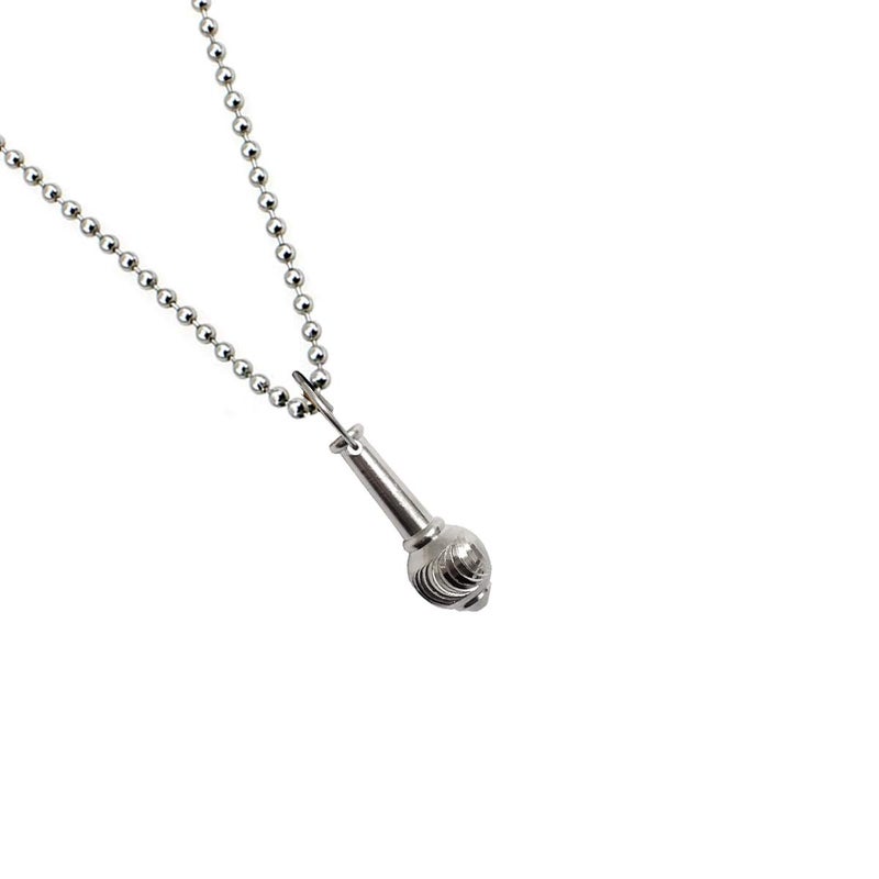 Infinity قلادة هانومان غادا من الفضة والنحاس مع سلسلة كروية للجنسين - Image 2