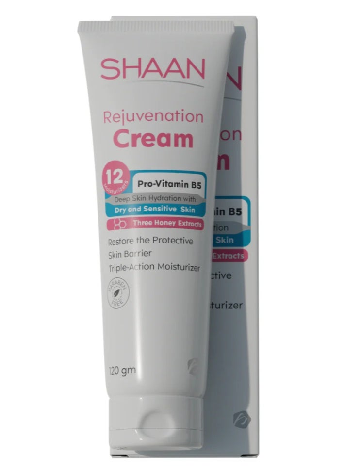 شان كريم شان لتجديد البشرة - (120 جرامًا) | مرطب مكثف للوجه والجسم للبشرة الجافة والحساسة وما بعد الليزر - Image 1