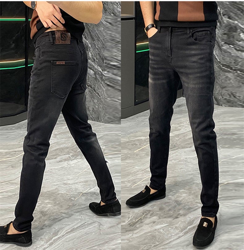 Unisex Classic Denim Jeans Loose Fit Daily Outdoor Wear - Image 1
