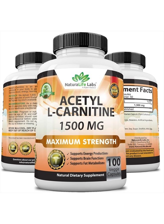 naturalife labs acetyl l carnitine L-Carnitine 1,500 mg High Potency Supports Natural Energy Production, Sports Nutrition, Supports Memory/Focus - 100 Veggie Capsules | Best Price KSA import_2020_12_09_182117 Treatment:3 Months Frontiers | Diuretics: a