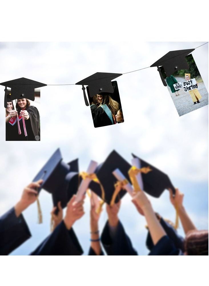 Brain Giggles Brain Giggles Graduation Party Decoration Set - Black and Gold  - Image 2