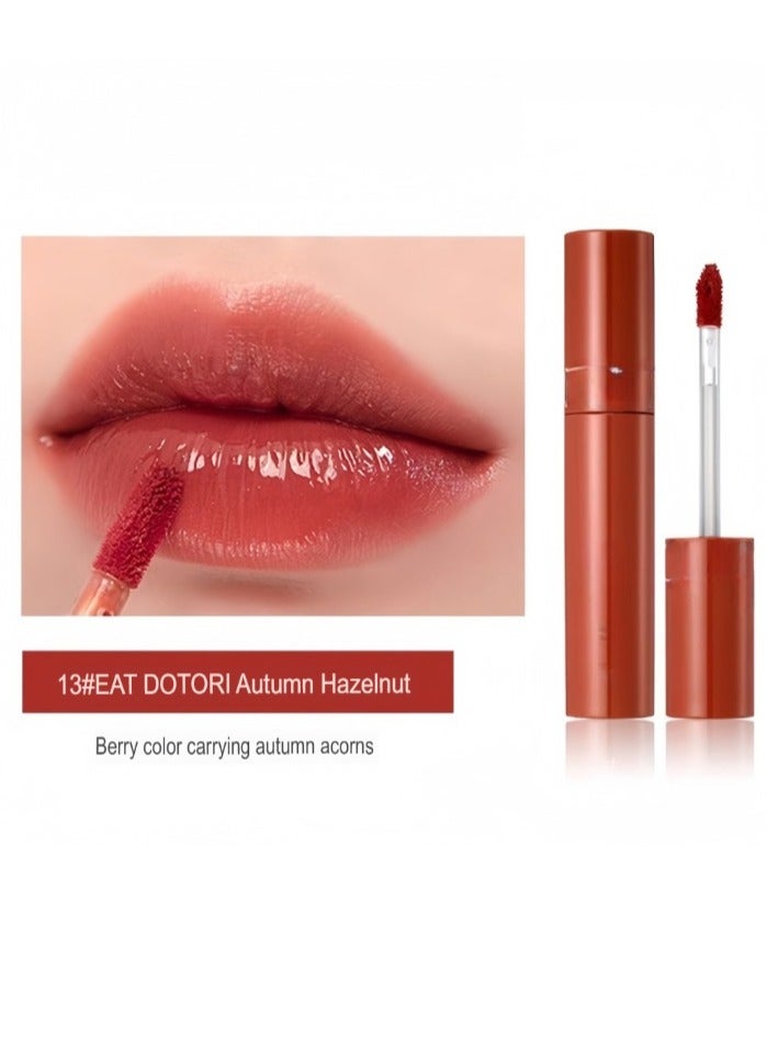 rom&nd Lip Gloss, Long Lasting Lip Glaze, Hydrating And Comfortable Lip Tint, Natural Moisturizing Lipstick With Thick And Creamy Texture For Women, (1pc, Autumn Hazelnut)