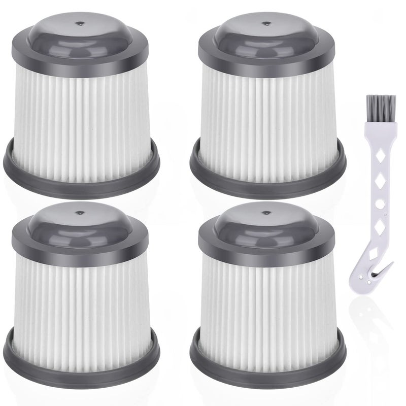 Anewise PVF110 Filter Replacement for Black and Decker Pivot Vac PHV1810 BDH2000PL PHV1210 PHV1410 BDH2020FLFH BDH1620FLFH Handheld Vacuum Part PVF110 4 Pack PVF110 HEPA Filter