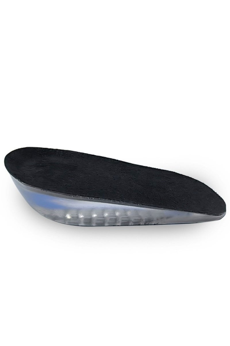 1 Pair Height Increase Insole Heel Lift Inserts Elevator Taller Shoe Insoles Insert Height Increase for Men Women, Black