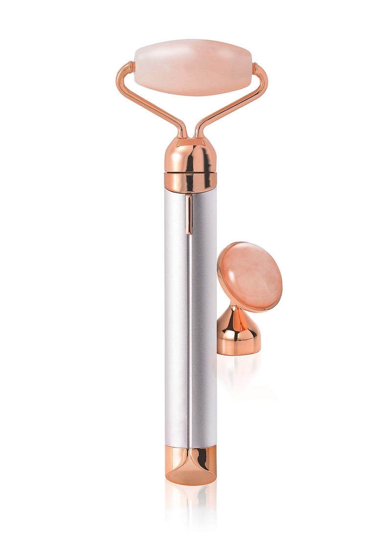 SOLARAE Vibration Face-Lifting Instrument, Beauty Instrument Vibrating Facial Roller  Massager - Image 1