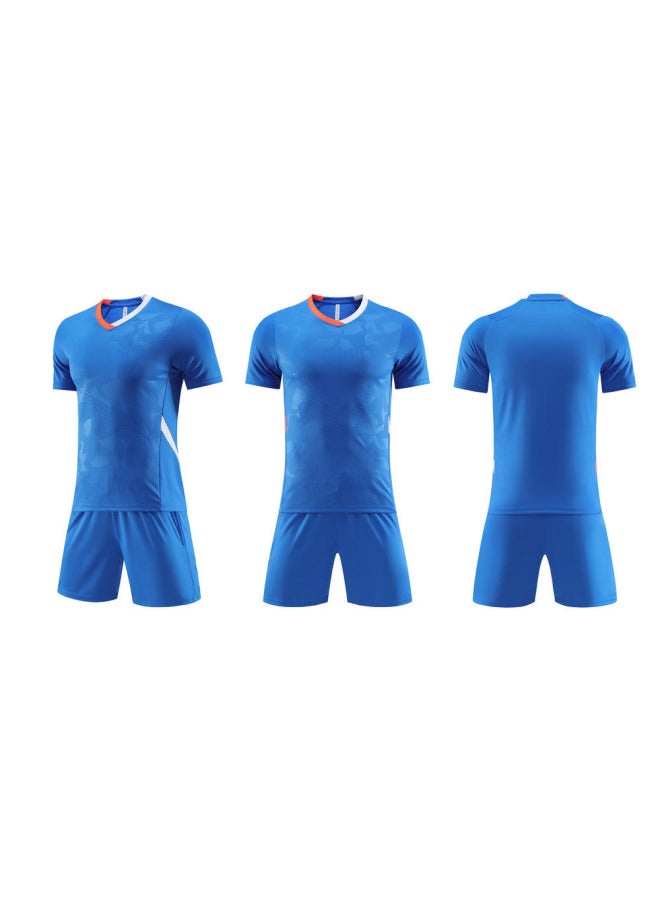 Manufacturer Adult And Children's Football Uniforms Spring And Summer Football Uniforms Football Team Training Uniforms Printed With Pictures
