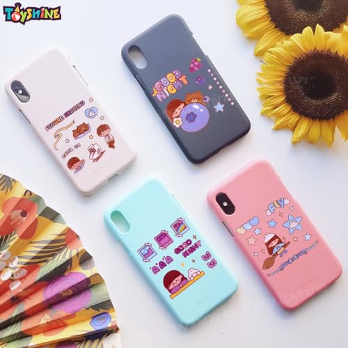 Toyshine 2000 Pcs Waterproof Vinyl Self Adhesive Transparent Stickers Washi Kawaii Fun Sticker for Water Bottle Laptop Scrapbook Journaling 200 Sheets Stickers Boxed Gifts for Girls Boys -15 x 15 cm - Image 4