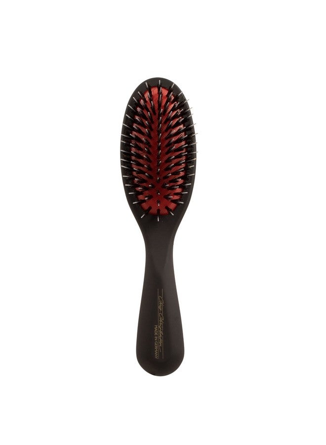 Chris Christensen Andreas Dog Brush, Mason-Pearson Style Boar and Nylon Bristle Brush, Groom Like a Professional, Lightweight Beechwood Handle, Stimulate Natural Oil Production, Small - Image 1