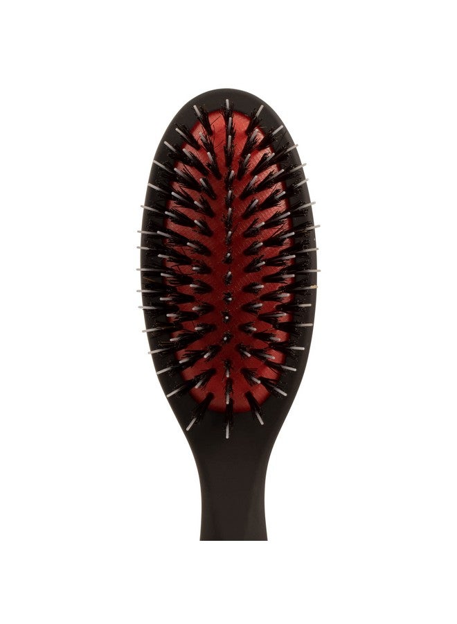 Chris Christensen Andreas Dog Brush, Mason-Pearson Style Boar and Nylon Bristle Brush, Groom Like a Professional, Lightweight Beechwood Handle, Stimulate Natural Oil Production, Small - Image 2