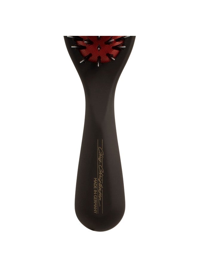 Chris Christensen Andreas Dog Brush, Mason-Pearson Style Boar and Nylon Bristle Brush, Groom Like a Professional, Lightweight Beechwood Handle, Stimulate Natural Oil Production, Small - Image 3