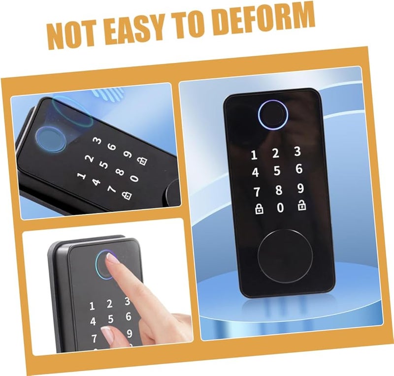 Artibetter Portable Fingerprint Password Door Lock Plastic Outdoor Security - Image 5
