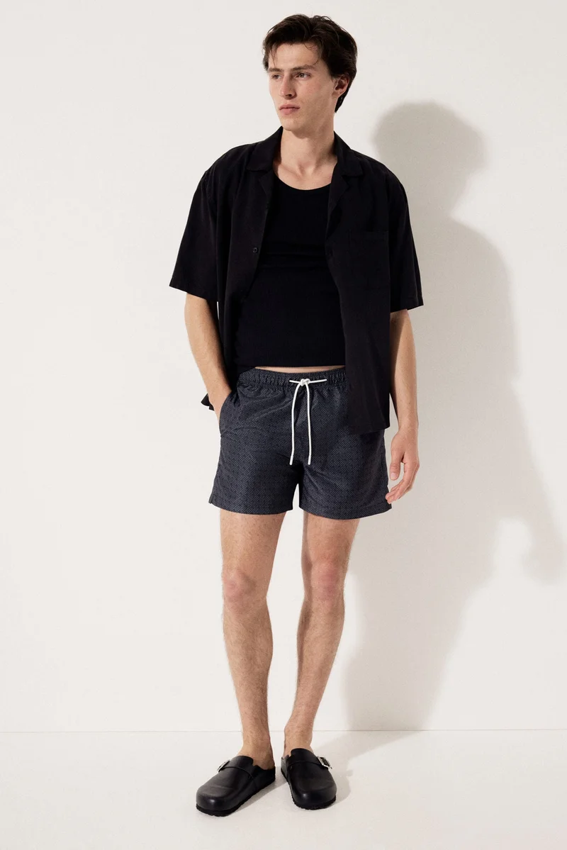 H&M Patterned swim shorts