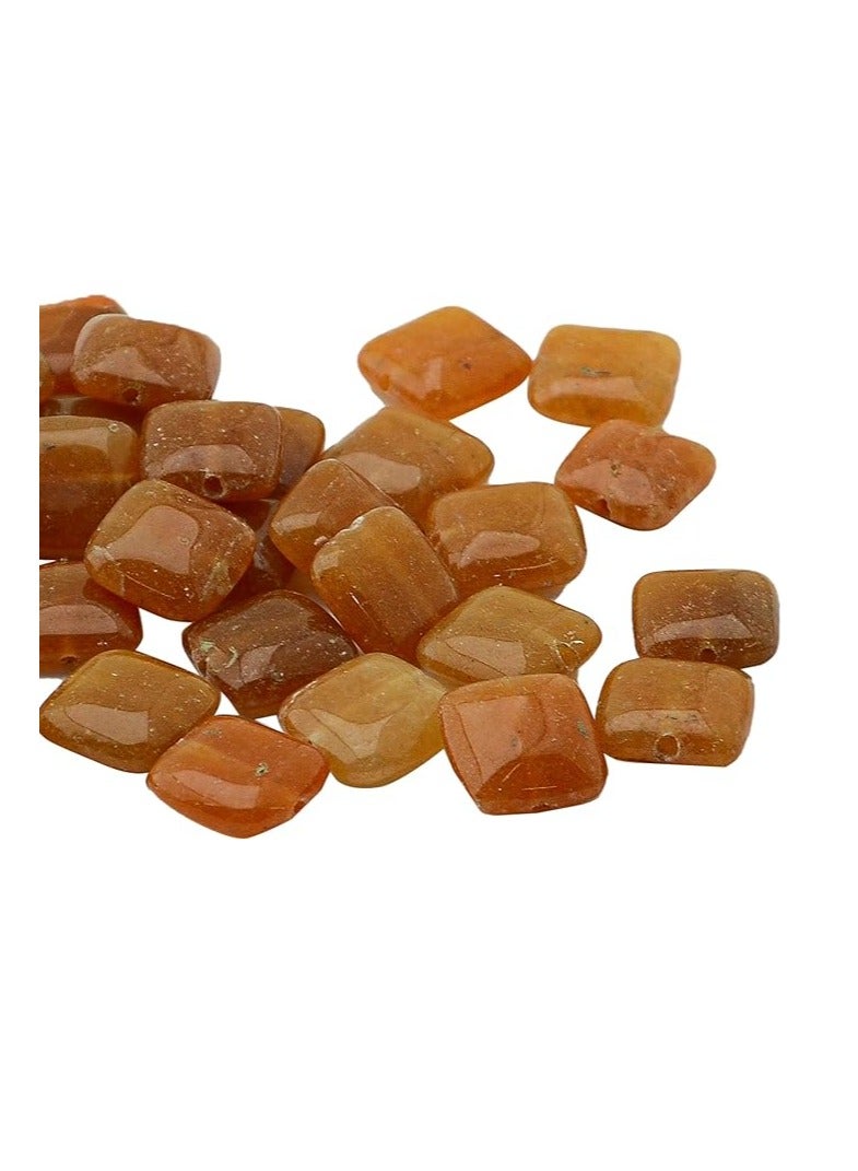Natural stones carved for jewelry making, agate circular shapes for making jewelry and ornaments - Image 1