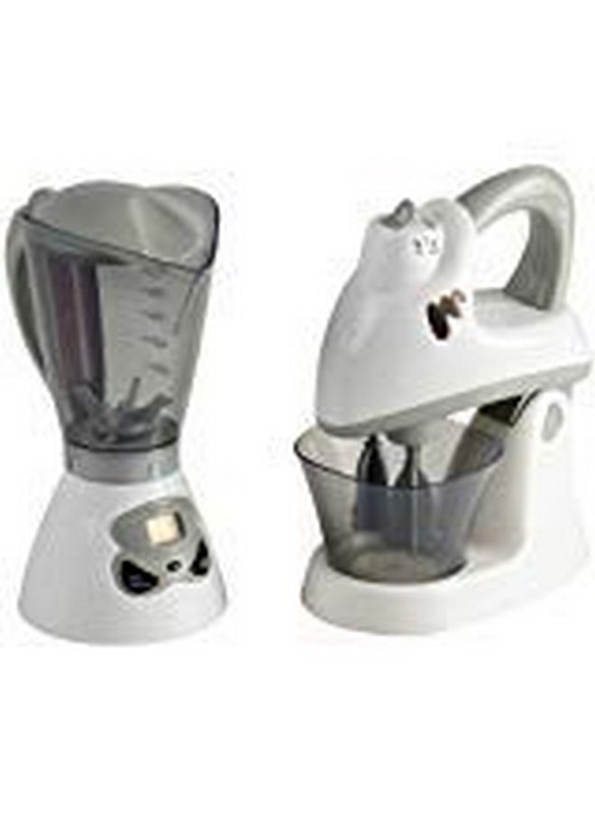 Constructive Playthings Constructive Playthings Play Kitchen Appliances, Kids Blender and Mixer Toy, Realistic Designs, Developmental Toddler Toys, Ages 3 Years and Up 
