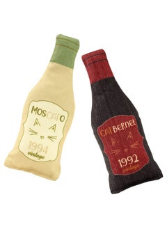 Wine Bottle Catnip Toys For Cats And Kittens Plush Wine Bottle  Funny Cat Toy Moscato And Catbernet  Cat Nip Toy For Wine Drinking Cat Moms And Dads