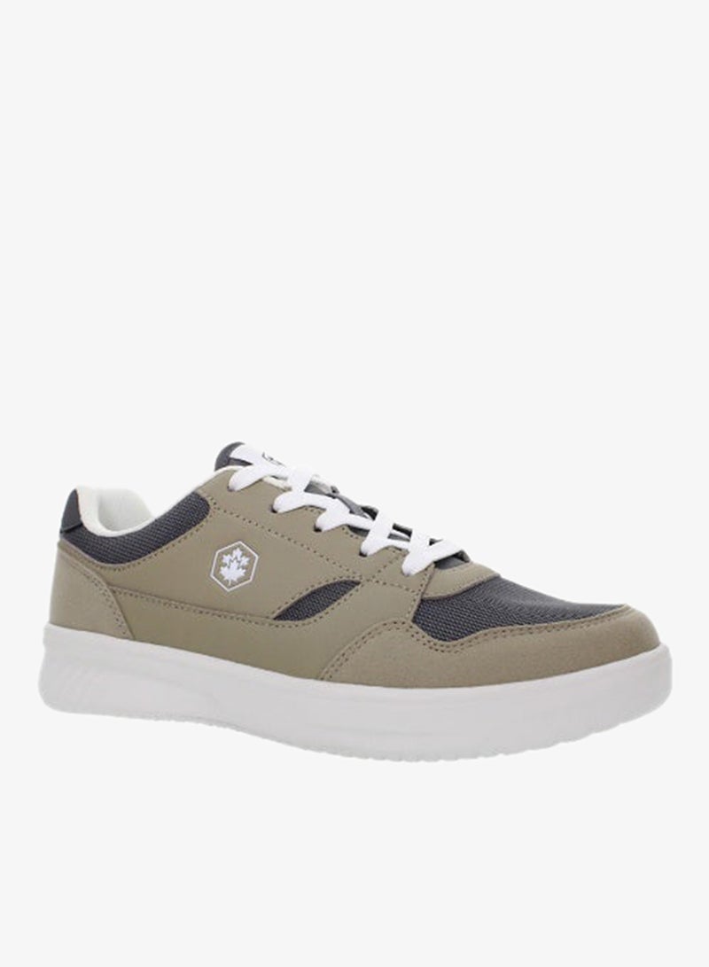 LUMBERJACK Men’s Sage & Charcoal Low‑Top Casual Sneakers – Lightweight Comfort Everyday Trainer - Image 2