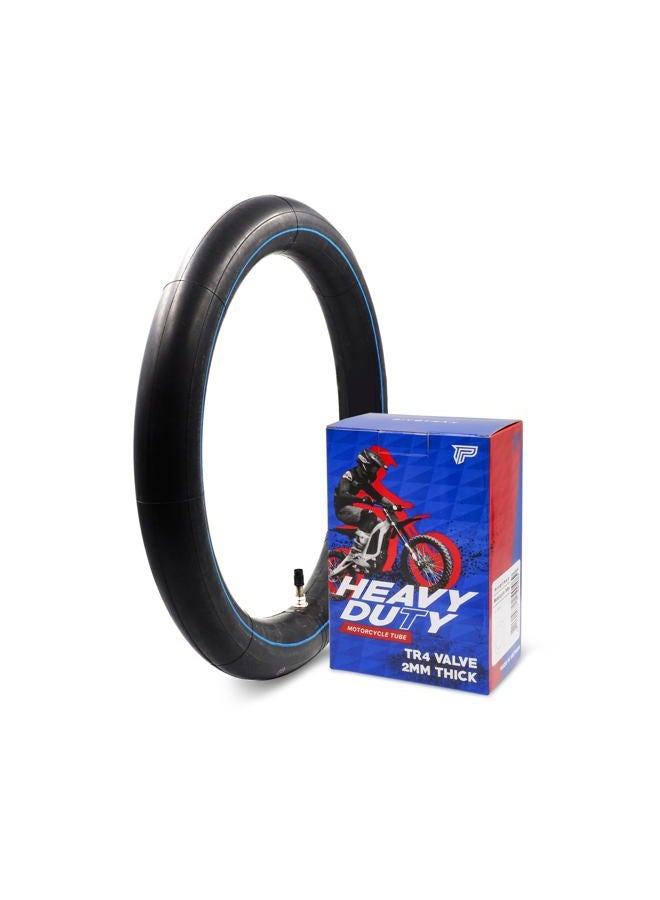 PIVOTRAX 2.50/2.75-14 (60/100-14) Heavy Duty Inner Tube – 2mm Reinforced Butyl, TR4 Straight Valve – Fits Apollo, SSR, Thumpstar, Yamaha PW80, Honda CRF70, Pit & Mini Dirt Bikes - Image 1