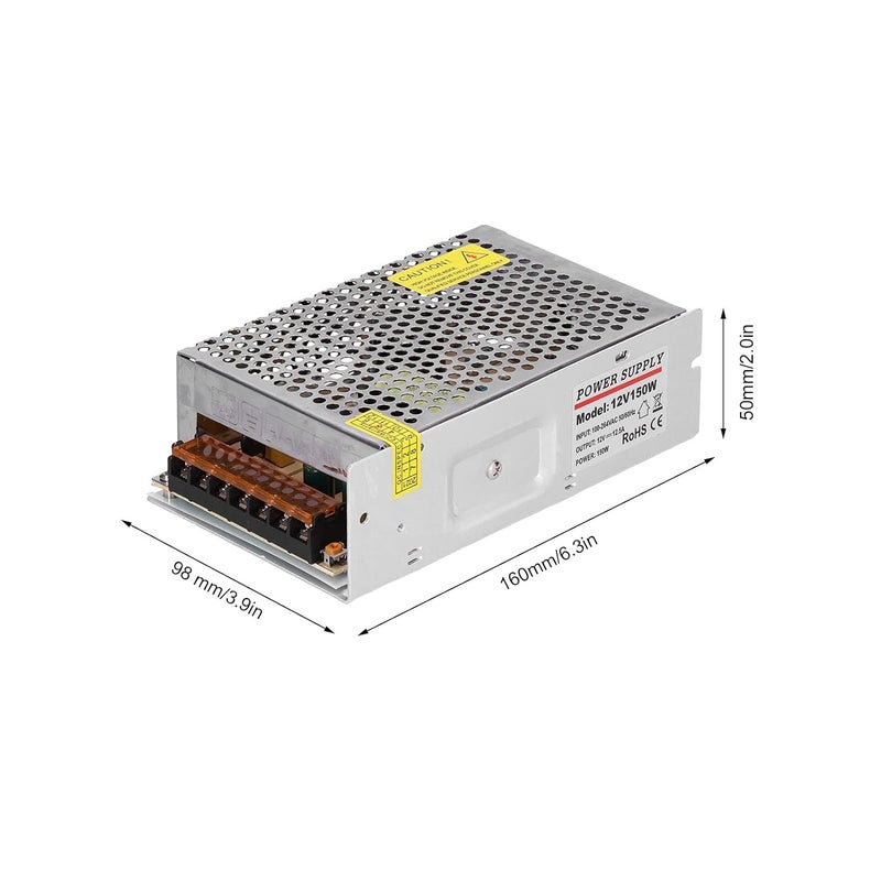 Switching Power Supply, Universal Regulated Switching Converter, Aluminum Alloy Switch Supply Adapter for Electrical Equipment, ANKROYUvgbkac6hfw - Image 3