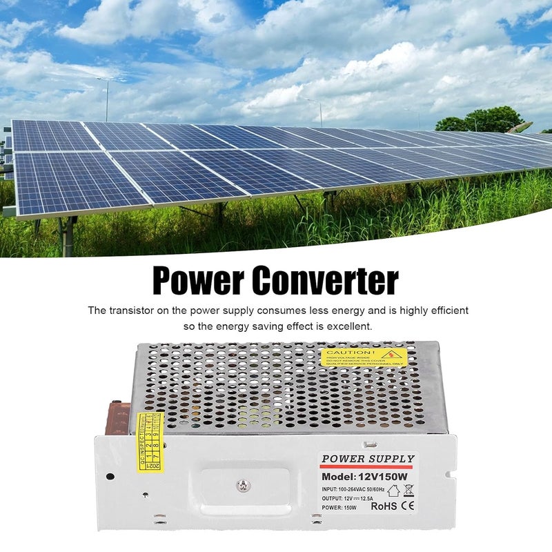Switching Power Supply, Universal Regulated Switching Converter, Aluminum Alloy Switch Supply Adapter for Electrical Equipment, ANKROYUvgbkac6hfw - Image 2