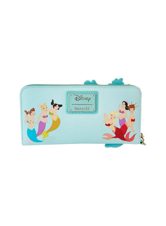 Loungefly Disney The Little Mermaid Ariel Princess Lenticular Zip Around Wallet - Image 5