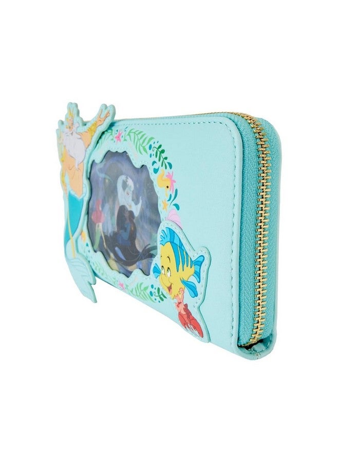 Loungefly Disney The Little Mermaid Ariel Princess Lenticular Zip Around Wallet - Image 4