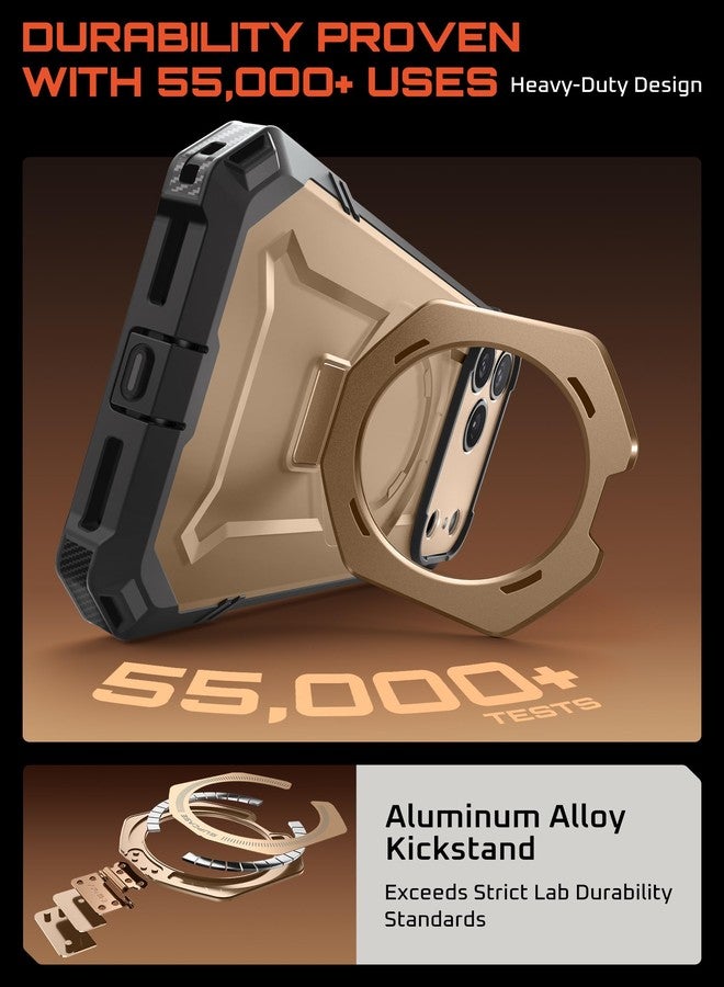 سوبكيس جراب SUPCASE لهاتف iPhone 17 Pro Max مع حامل (مقبض خنفساء وحيد القرن)، [متوافق مع MagSafe] [حماية من السقوط بمستوى عسكري] جراب هاتف مغناطيسي متين وعالي التحمل لهاتف iPhone 17 Pro Max، - Image 5