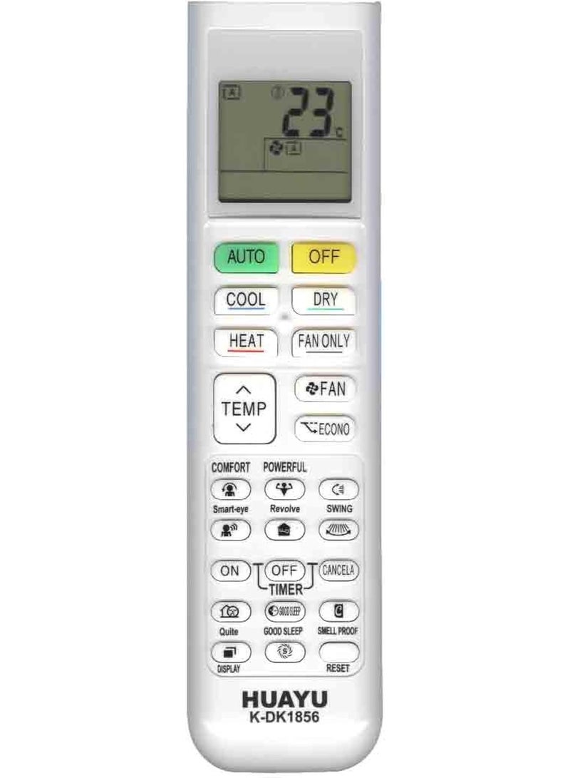 Huayu Universal Daikin A/C Remote Control – LCD Display, Timer & Multiple Modes - Image 1