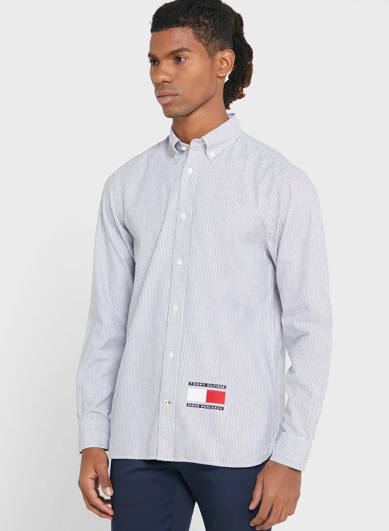 TOMMY HILFIGER Basic Striped Shirt