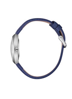 Lee Cooper Lee Cooper Women's Watch, Analog Display and Leather Strap - LC07988.399, Blue  - Image 3